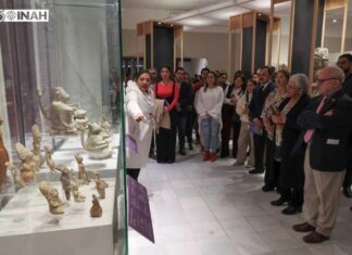 Álamo Temapache presente en el II Foro de Museos en el Museo Nacional de Antropología