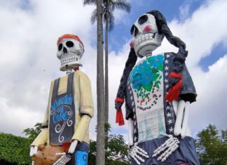 Taller de Catrinas fortalece el arte y la cultura en Álamo Temapache