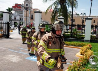 ASIPONA Veracruz se suma con éxito al Simulacro Nacional 2025