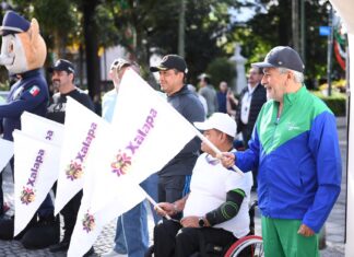 Celebra Xalapa el Primer Paseo Dominical