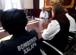 Ayuntamiento y Bomberos suman esfuerzos por el bienestar de Xalapa