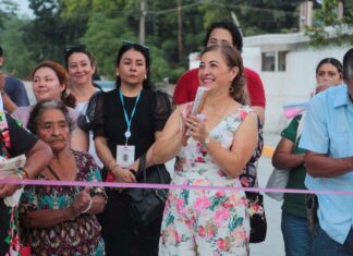 Inauguración de calles en Pueblo Nuevo fortalece la transformación de Álamo Temapache