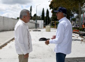 Registra obra de Araucarias 95% de avance