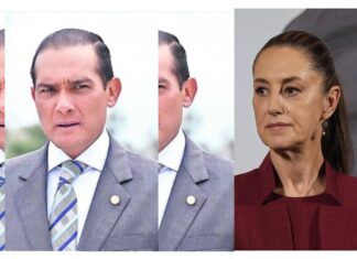 Vergonzoso acarreo en evento de Claudia Sheinbaum en Boca del Río y detienen a operador de Luis Ángel Bravo Contreras