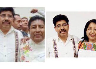 Hermanos José y Rosalba Hernández Hernández, beneficiados por el ministro de la SCJN, Hugo Aguilar Ortiz