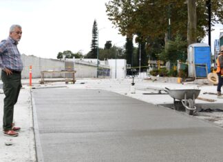 Supervisa Alberto Islas obra pública 2025