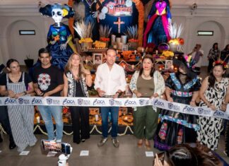 Alcalde Juan Manuel Unánue pone en marcha las actividades de Día de Muertos