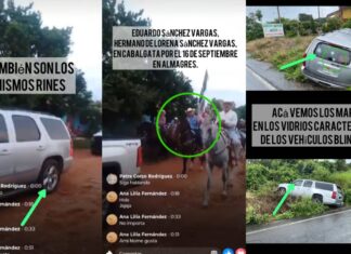 Camioneta blindada atacó a autoridades en Sayula de Alemán y resulta ser propiedad del hermano de la alcaldesa