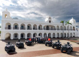 Entrega Alcalde JM Unánue cuatrimotos a Protección Civil municipal de Boca del Río