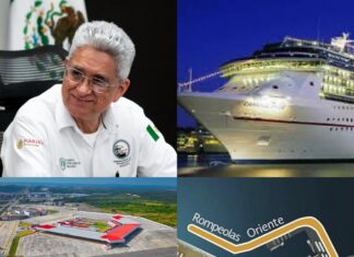 Veracruz hace historia: Inicia construcción del segundo rompeolas más grande de Latinoamérica y anuncia llegada de cruceros en 2026