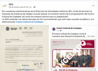 Denuncian colapso operativo y omisión institucional en la Dirección de Actividades Artísticas de la SEV