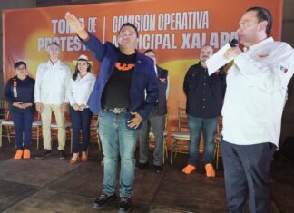 MC toma protesta a Comisión Operativa Municipal en Xalapa encabezada por Román Moreno