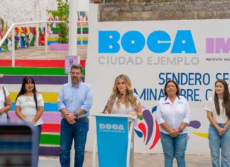 Gobierno de Boca del Río inaugura tercer Sendero Seguro para fortalecer la seguridad de las boqueñas