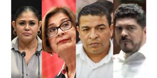 ¡Qué oso!: Rocío Nahle ordena bajar del estrado a Cazarín, Zenyazen, Mago Corro y Raquel Bonilla