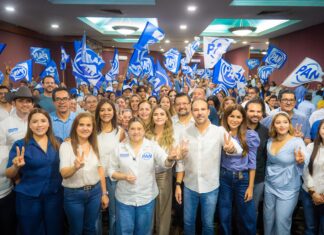 Maryjose Gamboa participa en reunión de Ana Ledezma con militantes panistas de Boca del Río