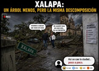 Árboles caídos en Xalapa: ¿Y la prevención?