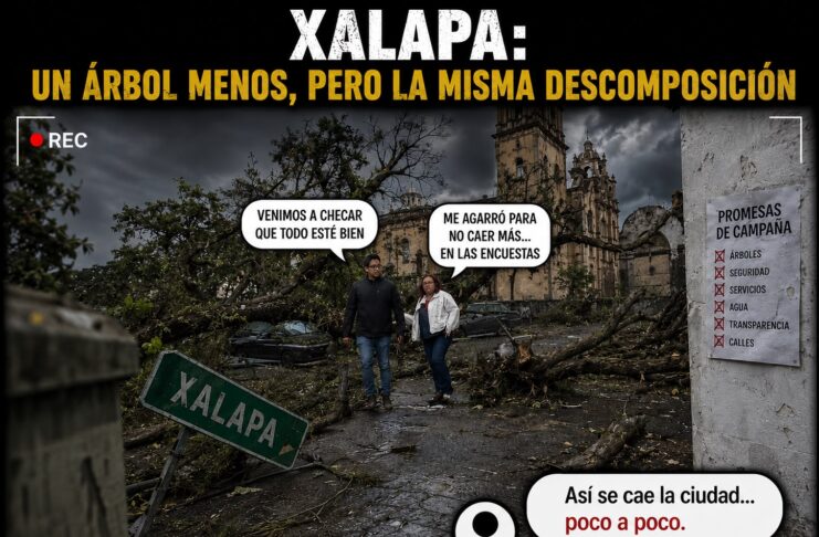 Árboles caídos en Xalapa: ¿Y la prevención?