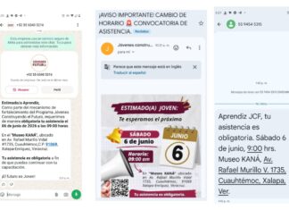 Aprendices y trabajadores denuncian movilización obligatoria para evento presidencial en Veracruz
