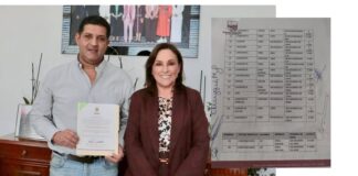 Un pillo en Espacios Educativos impuesto por la gobernadora Rocío Nahle