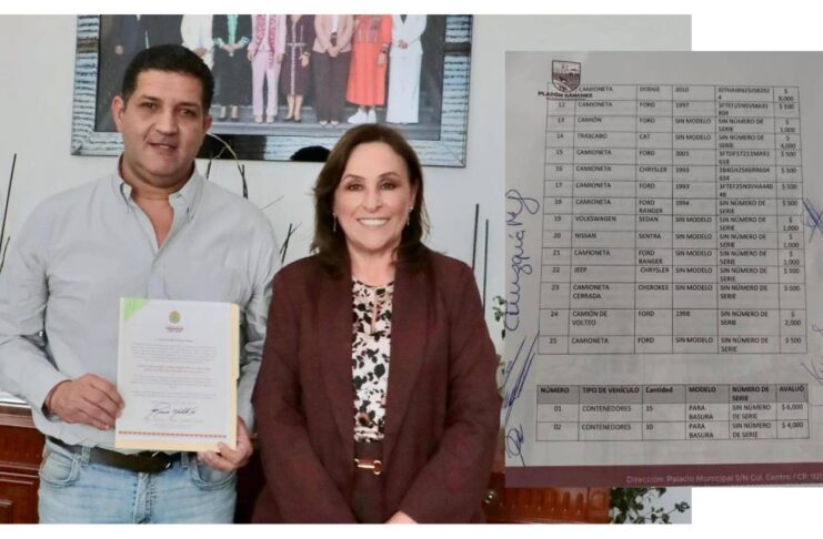Un pillo en Espacios Educativos impuesto por la gobernadora Rocío Nahle