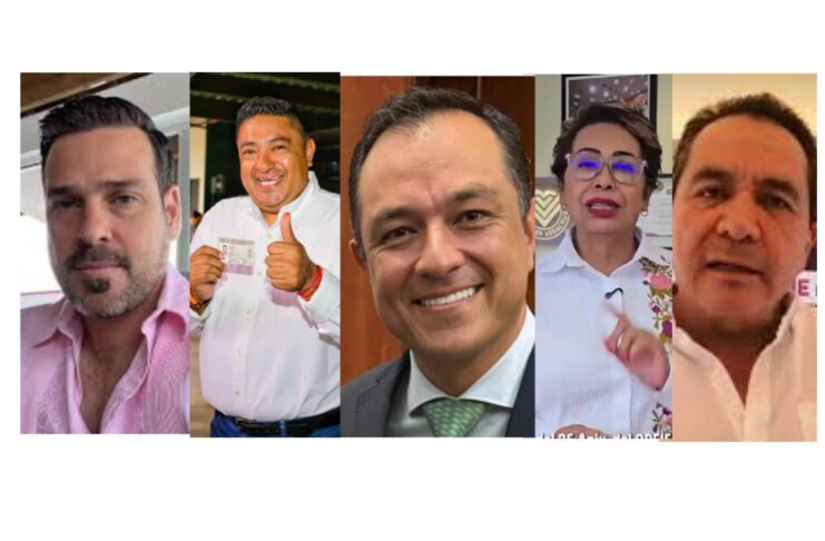 Impresentables aspirantes y cartuchos quemados en el Distrito federal y local de Xalapa