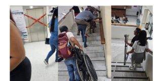 Porquería de instalaciones en IMSS no. 61 en el Puerto de Veracruz; trabajadores hacen milagros para dar servicio