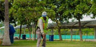Gobierno de Boca del Río continúa con la rehabilitación de la Unidad Deportiva Beto Ávila
