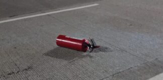 Con extintores, motociclistas atacan a ciudadanos y a elementos de Tránsito Municipal en Boca del Río