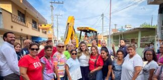 Alcaldesa Maryjose Gamboa inicia rehabilitación integral de la calle Texcoco en beneficio de miles de boqueños