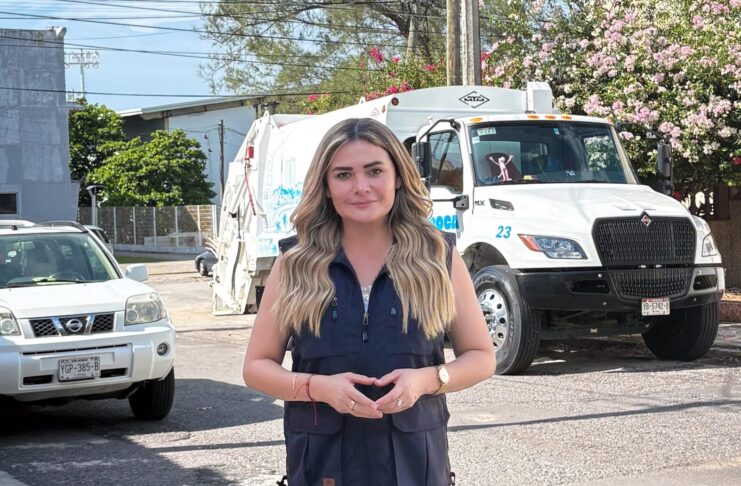 Se han recolectado más de 35 mil toneladas de basura en lo que va del año en Boca del Río: Alcaldesa Maryjose Gamboa