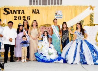 Romina Pardiño Rodríguez es coronada como Florecita del Mar 2026, símbolo de la tradición y la alegría de las Fiestas de Santa Ana