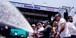 Miles de boqueños llenan de alegría el tradicional Baño Popular de Santa Ana 2026