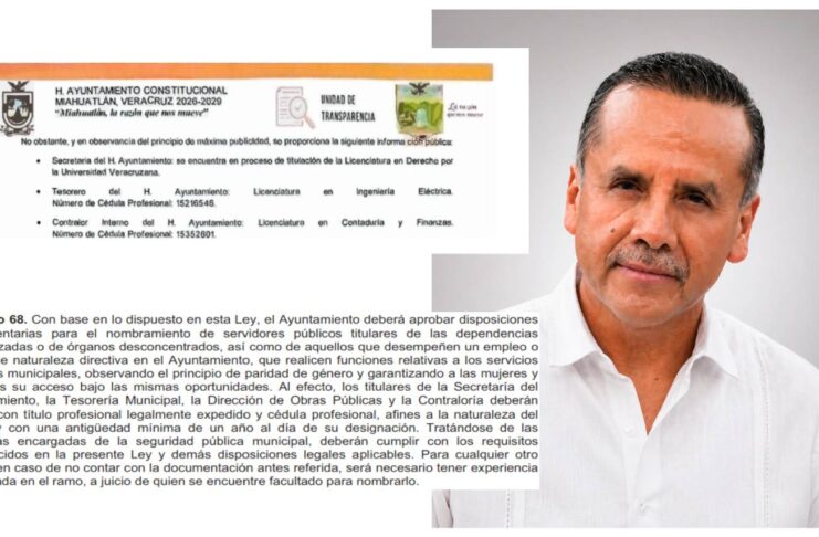 Conflicto de intereses y violación a la Ley en el Ayuntamiento de Miahuatlán, Veracruz