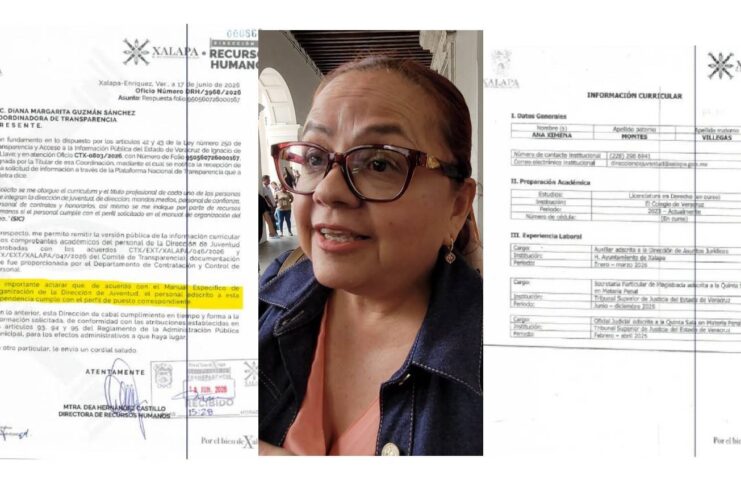 ¡Va de Nuez! Otra funcionaria municipal usurpa profesión en el Ayuntamiento de Xalapa